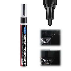 Professional Black Car Interior Touch Up Paint Pen, Scratch Repair for Plastic Trim Parts