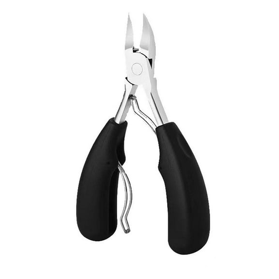 Professional Black Nail Scissors For Cuticle Trimming And Nail Shaping 70g Precision Grooming Tool