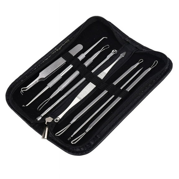 Professional Black head Remover Tool Kit Stainless Steel Blackhead Acne Comedone Pimpl y1959