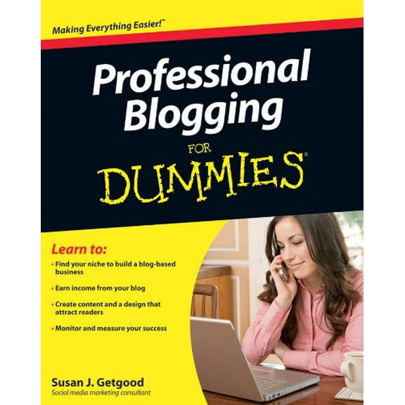 Pre-Owned Professional Blogging for Dummies (Paperback) 9780470601792