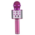 thumbnail image 1 of Professional Bluetooth Wireless Microphone Karaoke Speaker KTV Music Player Singing Recorder Handheld Microphone Rose Red, 1 of 7