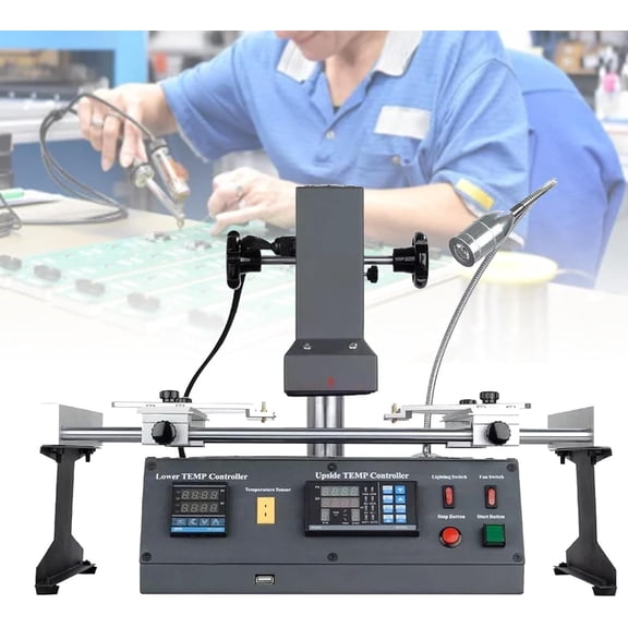 Professional Board Repair Workstation, 220V Reflow Soldering Machine, BGA Rework Station, Infrared Heating Welding Machine