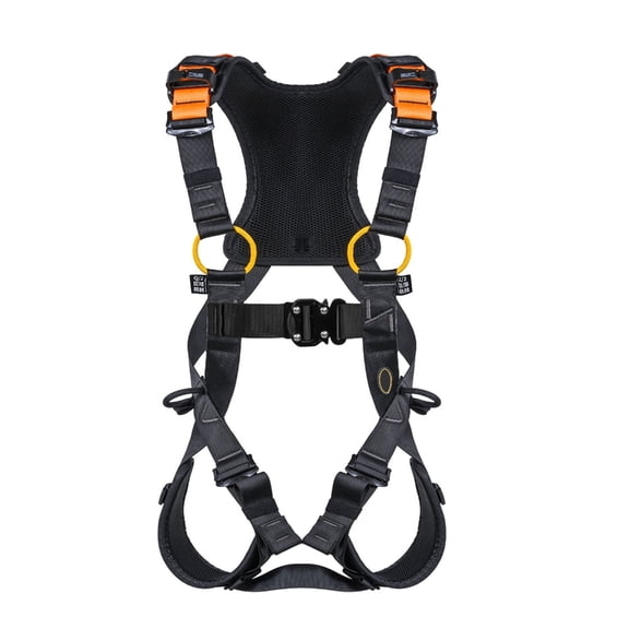 Professional Body Harnesses For Rock Climbing High Altitudes Work with Webbings and Aluminum Component