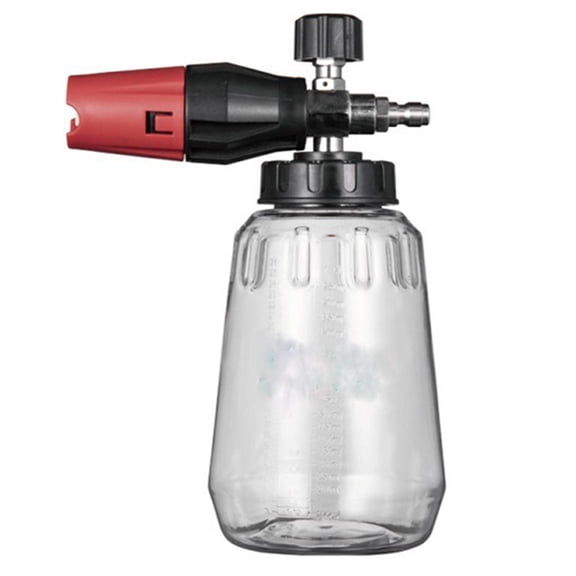 Professional Bottle 1000ml Washing Pump Soap Pump 1/4 inch connect quickly Foam for Automotive Detailing , transparent