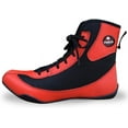 thumbnail image 1 of Professional Boxing Shoes Breathable Wrestling Shoes, Training Shoe for Adult & Youth Men Women Non Slip Rubber Sole Lightweight Boots (Red & Black, 10), 1 of 6