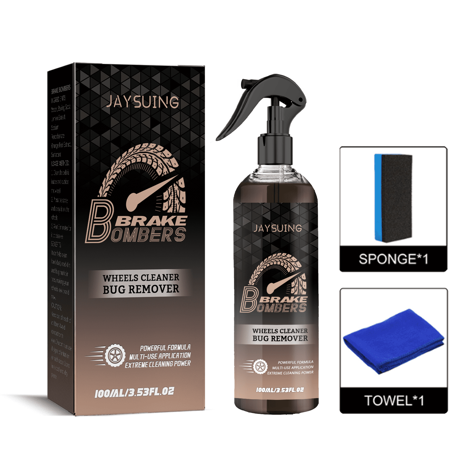 Professional Brake Disc Cleaner Wheel Rust Removal Maintenance Polish