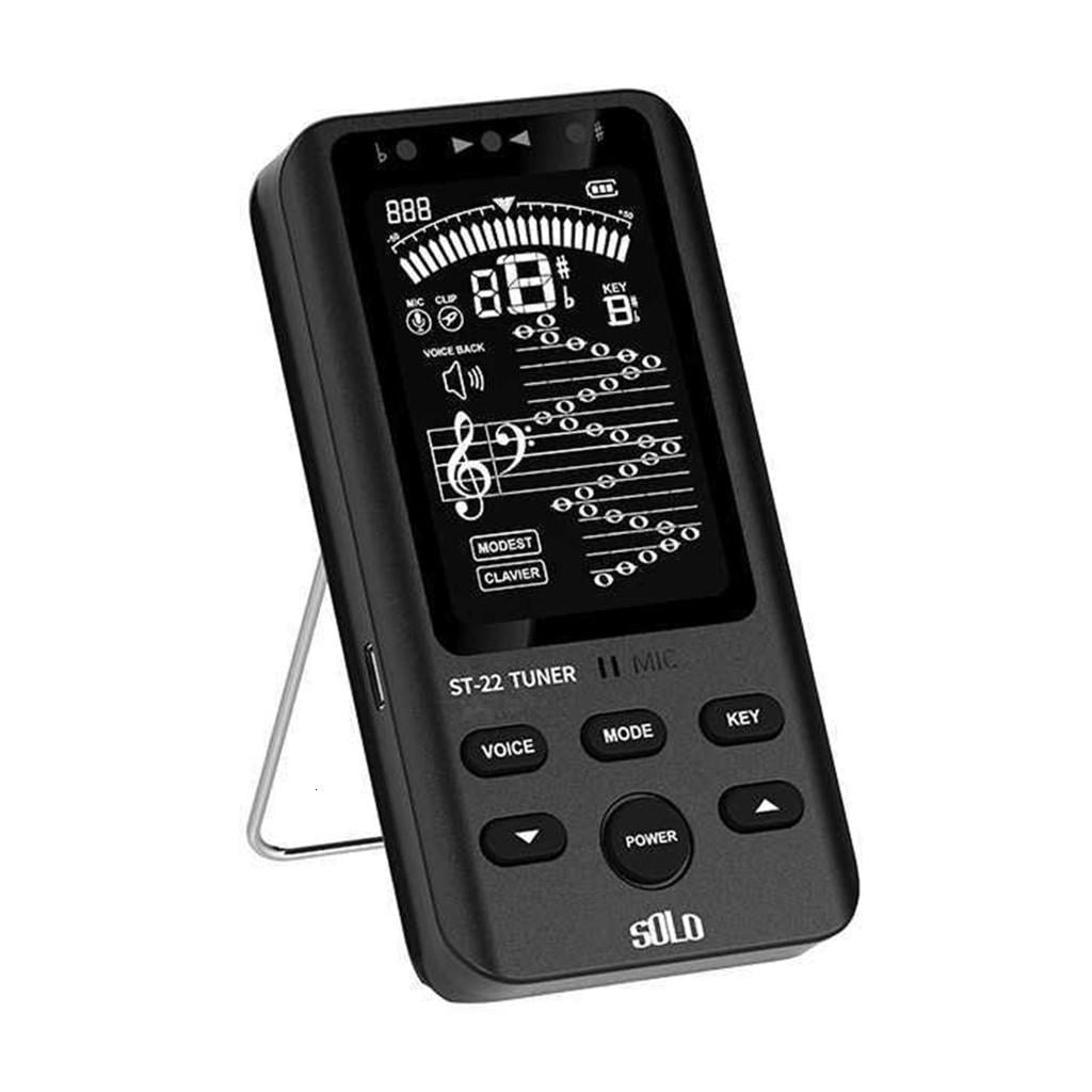 Professional Brass Instrument Tuner Accurate Pitches Rechargeable Metronome Tone Generator Tuners Enduring