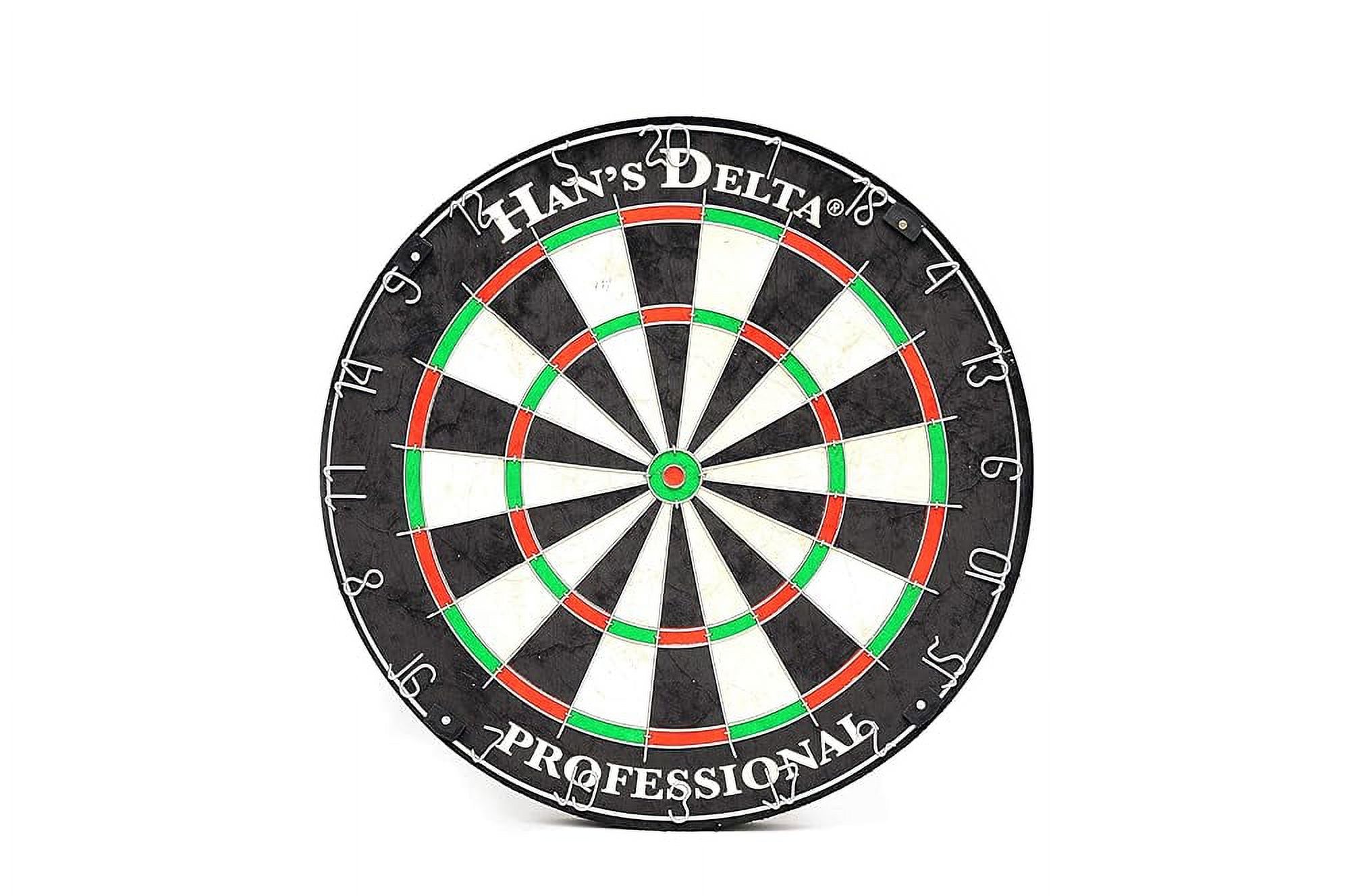 Professional Bristle Dartboard Set, Metal Corner Reinforcement