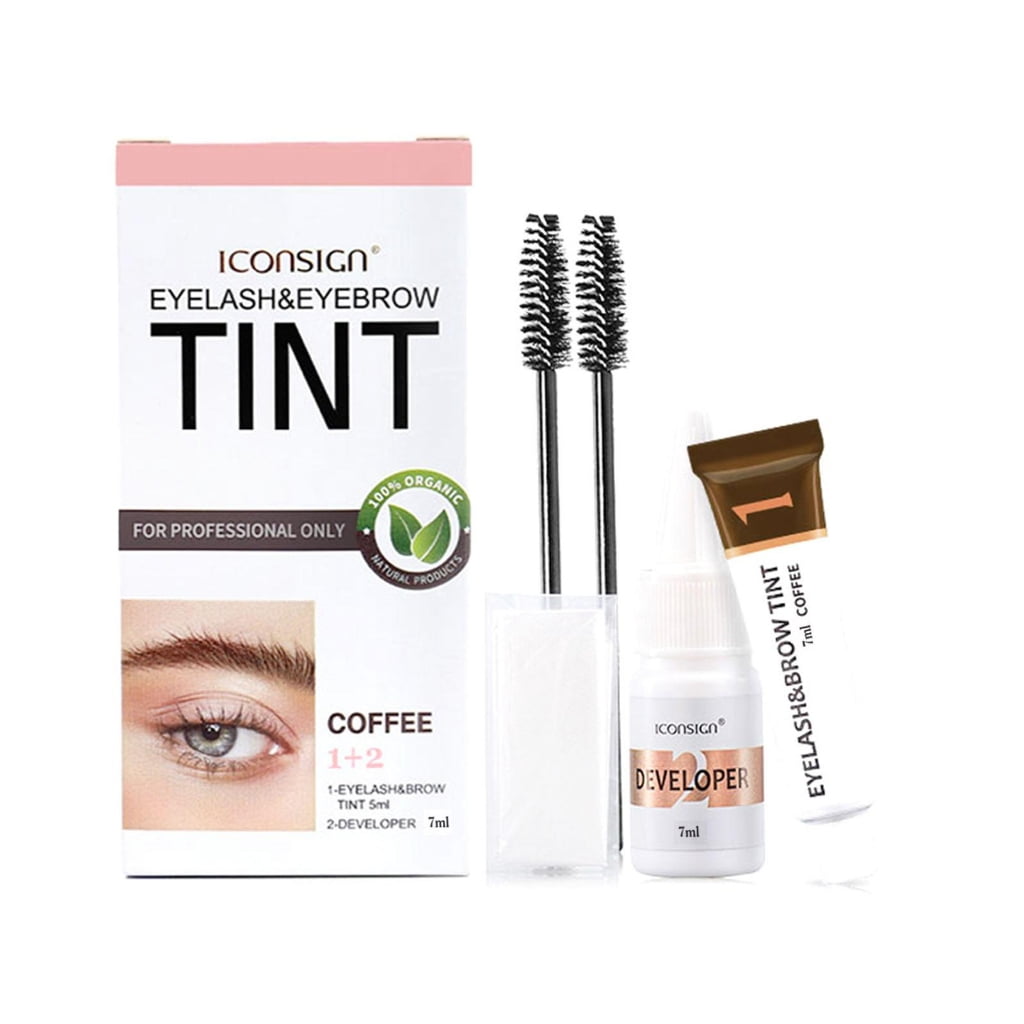 Professional Brow Tinting Kit Eyebrow Color that Fills Brows Light Dark
