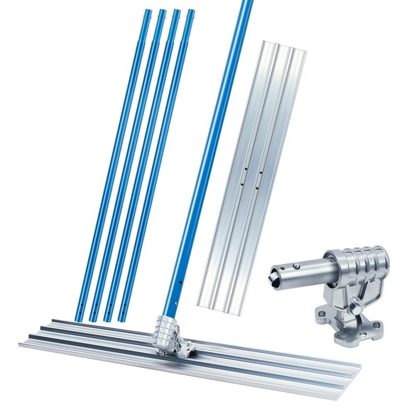 Professional Bull Float 48 Inch - Magnesium Concrete Tool for Slabs & Driveways