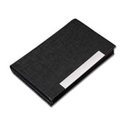 Professional Business Name, ID, Credit Card Holder Wallet Case, Wise Black