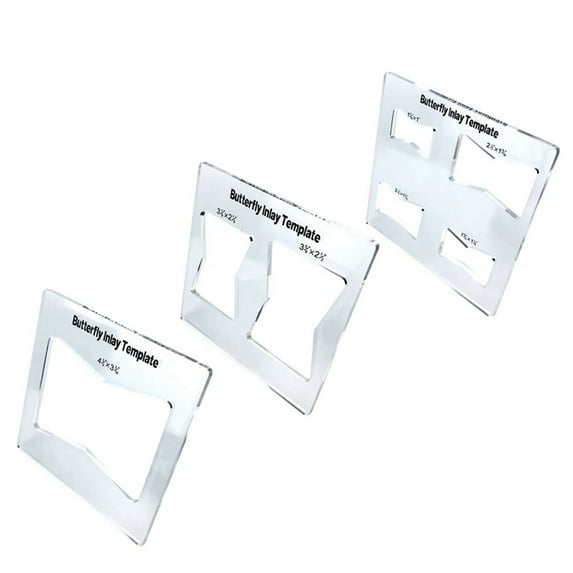 Professional Butterfly Inlay Template And Router Templates