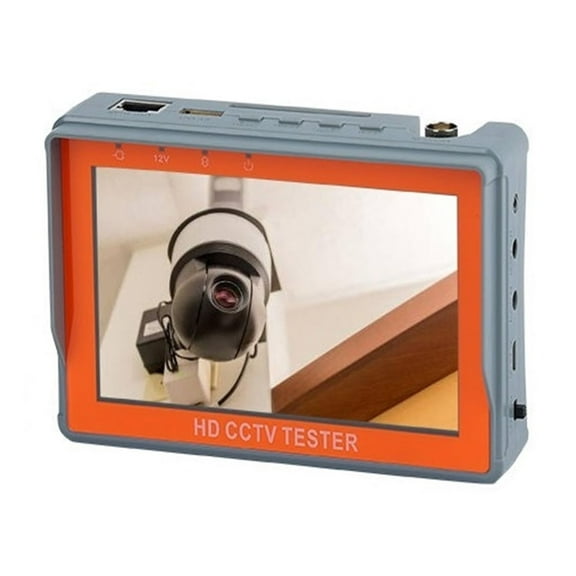 Professional CCTV Tester 8MP AHD TVI CVI CVBS Security Camera HD Coaxial Tester With PTZ Controller UTP Cable Test DC 12V Output ,Full Features Tester