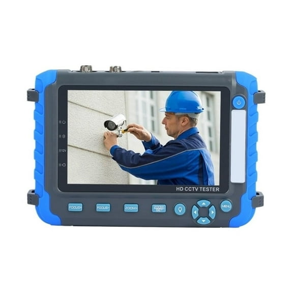 Professional CCTV Tester 8MP AHD TVI CVI CVBS Security Camera HD Coaxial Tester With PTZ Controller UTP Cable Test DC 12V Output ,Full Features Tester