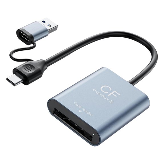 Professional CFe Type B And SD3.0 USB Card Reader For Content Creators