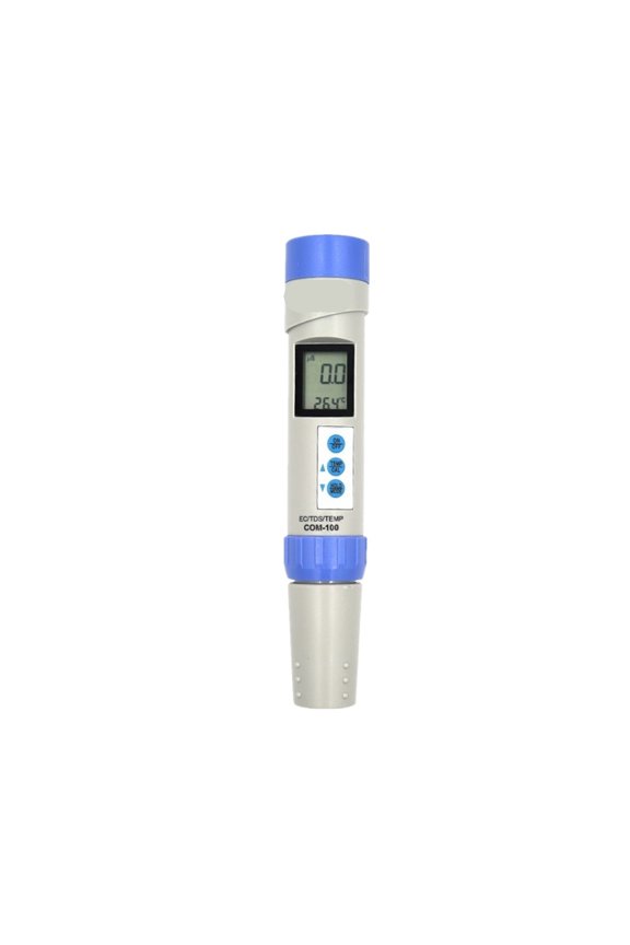 Professional COM-100 EC Analyzer TDS Meter Temp Tester With Automatic Calibration And Data Hold Measurement Tools For Pool