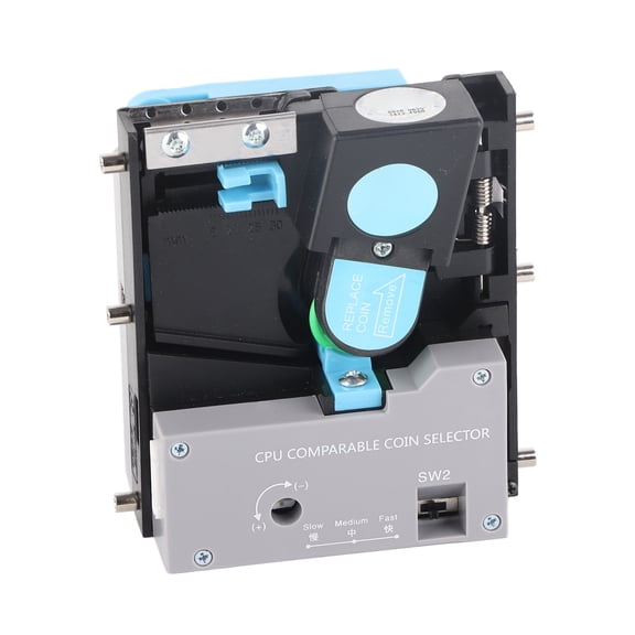 Professional CPU Comparable Coin Selector Roll Down Intellective Coin Acceptor Mechanism for Large Scale Arcade Game Systems (3.9x3.7x2.0 inches / 10x9.4x5 cm)