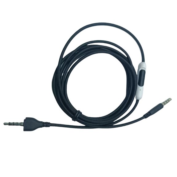 Professional Cable For AW920H Gaming Headsets Cable With Builts In Volumes Control, Solid Designs Headsets Wire