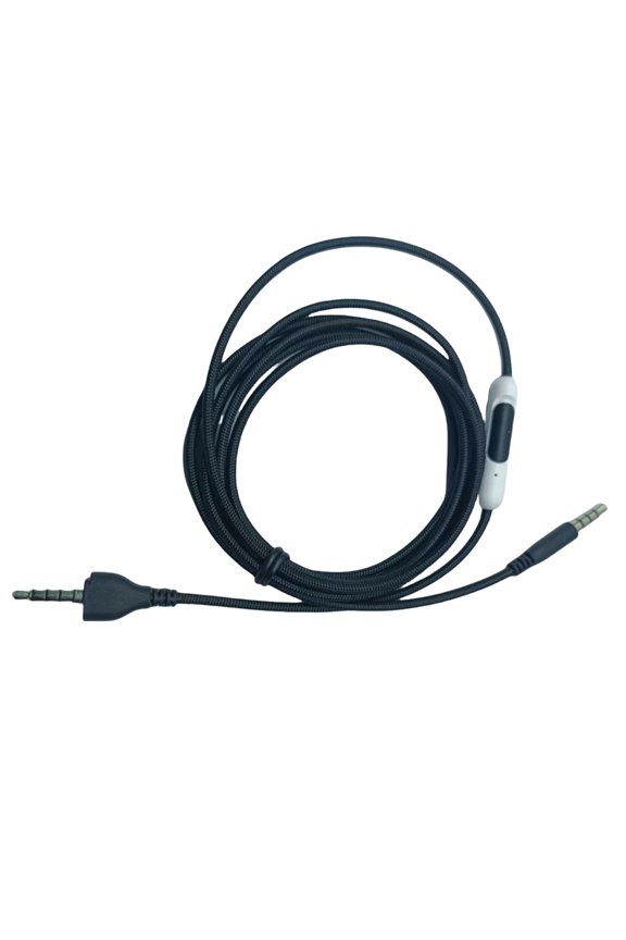 Professional Cable For AW920H Gaming Headsets Cable With Builts In Volumes Control, Solid Designs Headsets Wire