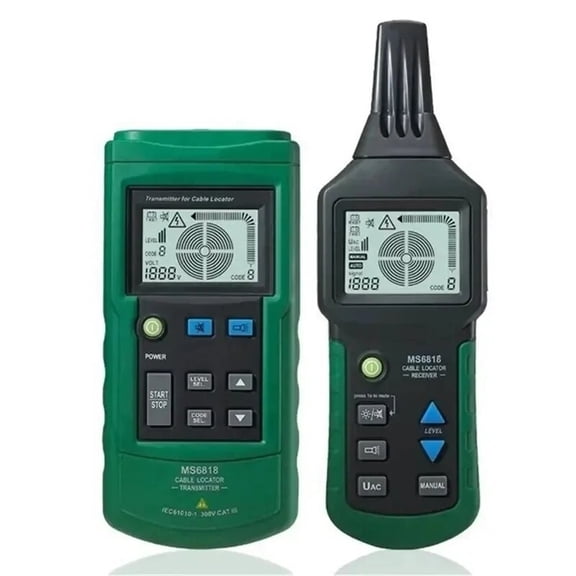 Professional Cable Tester 30-400V AC/DC Metal Pipe Locator Wall Underground Inspect Interruption Short Circuit Detection ,circuit check