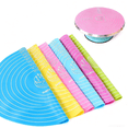 thumbnail image 1 of Professional Cake Decorating Mat with Measurement Guide — Multi-Use Silicone Mat for Precision Baking & Frosting, 1 of 5