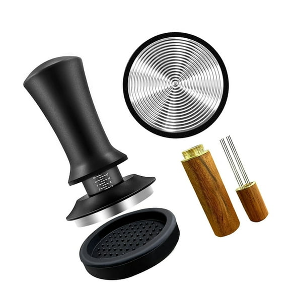 Professional Calibrated Spring Loaded Coffee Tamper Coffee Powder Needle