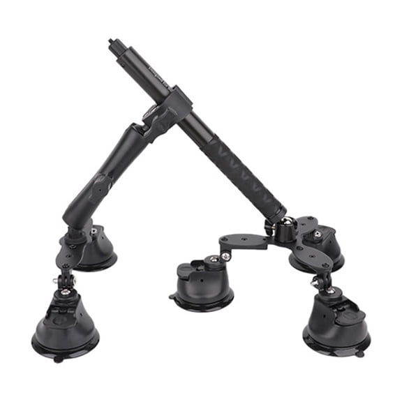 Aluminium Shock Absorbed Car Suction Cup Mount Holder DSLR Camera Stabilizer Photography Accessories