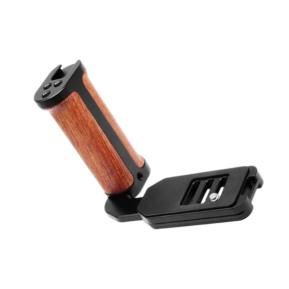 Professional Camera Side Handle for Photography 1/4 Screw Cold Shoe Mount