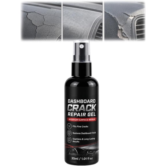 Professional Car Dashboard Crack Repair Gel Car Dashboard Repair Gel,Vinyl &Leather Interior Repair Kit for Dashboard Cracks, Scratch Repair Paste for Plastic Surfaces(1Pcs)