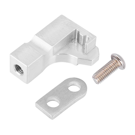 Professional Car Intake Manifold Repairing Bracket 03L129711AG Performance Actuator Arm Repair Kit compatible with P2015 Fault Code Silver Aluminum Alloy 1.5 x 1.1 x 0.5 inches / 3.8 x 2.8 x 1.3 cm