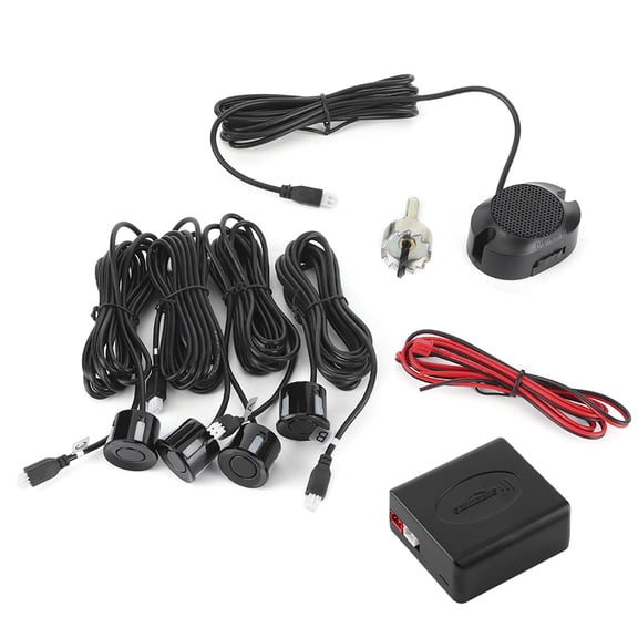 Professional Car Parking Sensor Backup Radar Reversing Assistance Aid Kit with Audio Buzzer Alarm (0.9 inches / 22 mm)