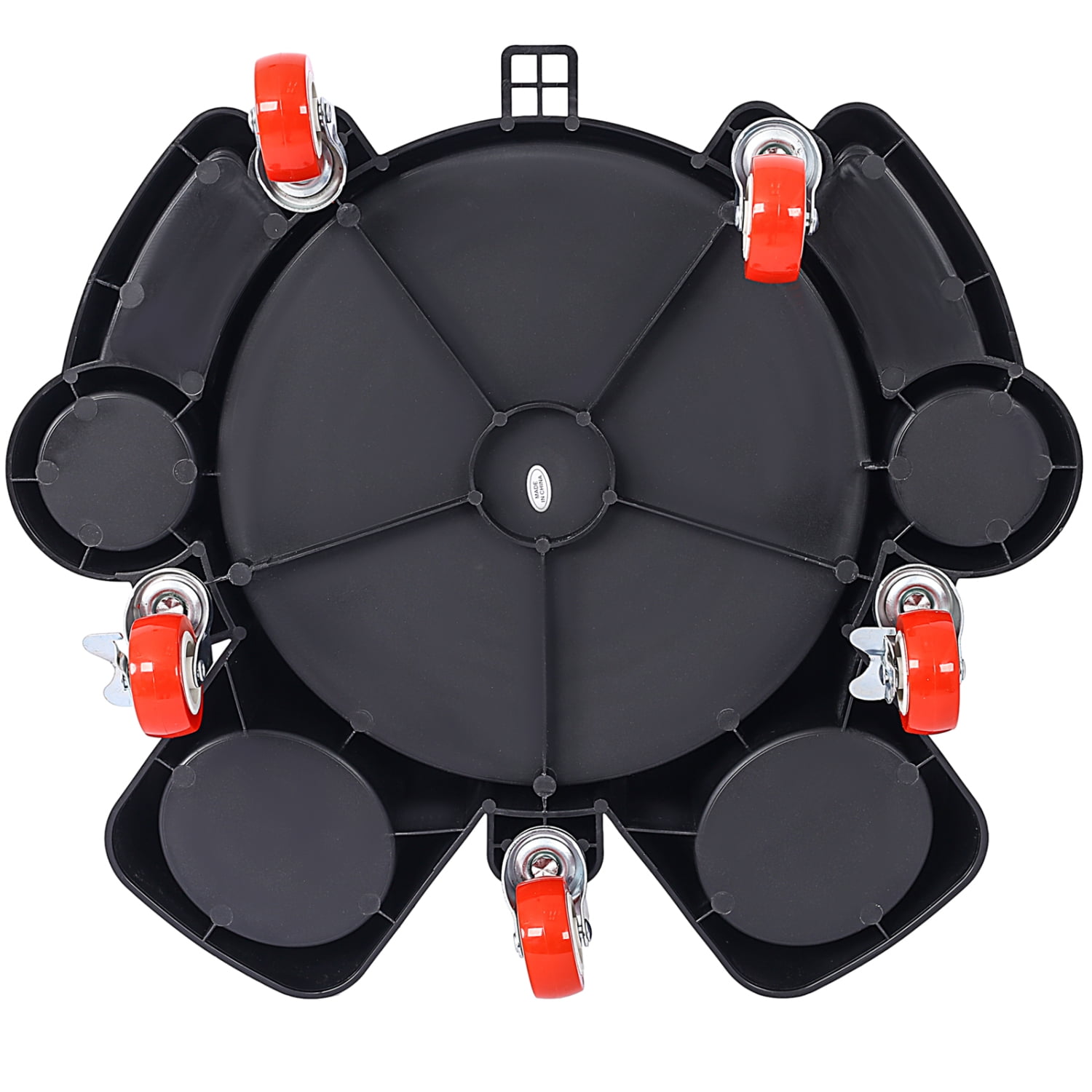 Professional Car Wash Detailing Bucket Dolly Set with 5 Rolling Swivel