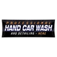 thumbnail image 1 of Professional Car Wash and Detailing Here! Banner (3ft X 9ft) Open Sign Display Auto Service Shop, 1 of 3