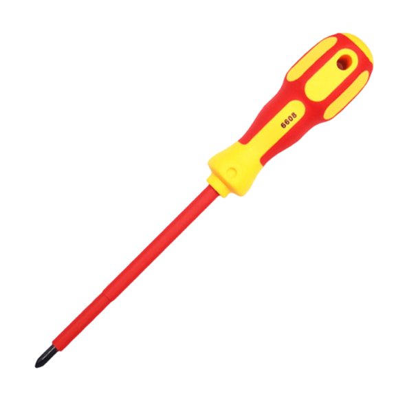 Professional Carbon Steel Insulated Screwdriver For Electrical Workers And Technicians Offering Safety And Strength
