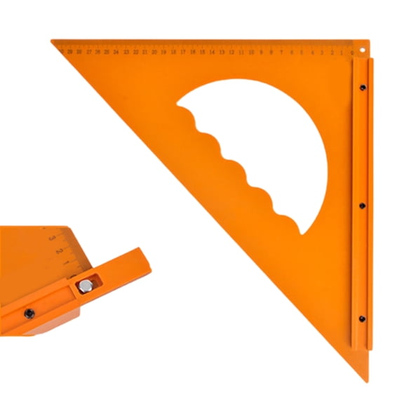 Professional Carpentry Square Tool With Scratch Resistant Surfaces For Accurate Right Angled Measurement In Carpentry