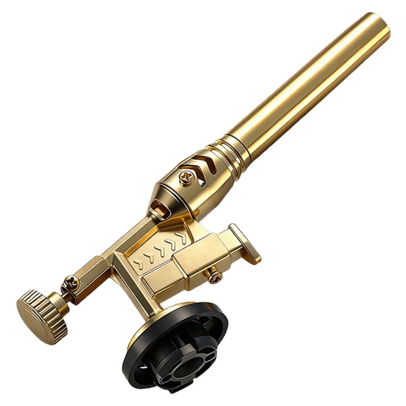 Professional Cartridge Torch with 1300C High Temperature Flame for Welding Featuring All Metal Heat Resistant Design and Build in Cooling Fan