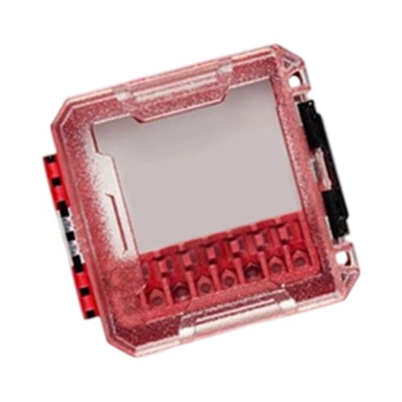 Professional Case Storage Case Transparent Lid Removable Tray Stacking Storage Screws Bits Accessories Holder