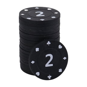 Professional Casinos Chip Entertainment Coin Set 100Pcs Board Game Chip Gambling Game Recreations Money Set