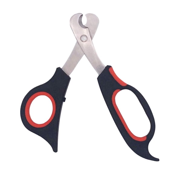 Professional Cat Nail Clippers Trimmer Scissors for Small Breeds, Puppies, Rabbits, and More, Safe Sharp Stainless Steel Blades, Non-Slip Big Handles, Easy At Home Grooming