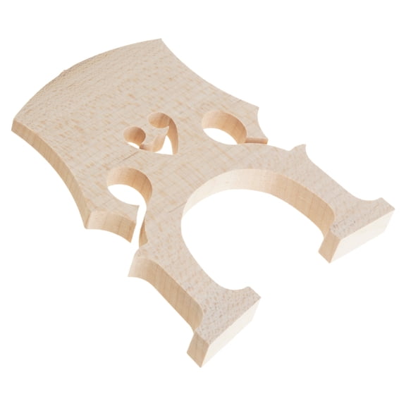 Professional Cello Soundboard Bridge Adjustable Height Cello Bridge Wood Texture Suitable for Optimal Performances