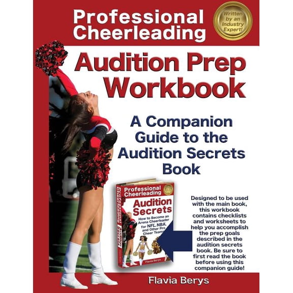 Professional Cheerleading Professional Cheerleading Audition Prep Workbook: A Companion Guide to the Audition Secrets Book, Book 3, (Paperback)
