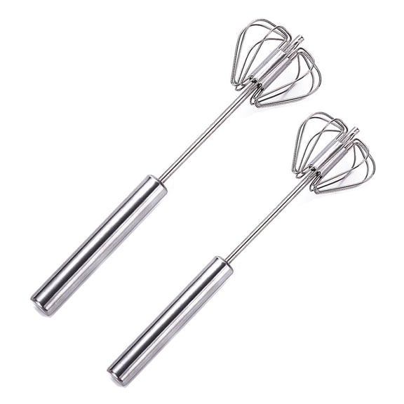 Professional Chef Recommended Semi Automatic Stainless Steel Push Whisk Manual Hand Mixer For Versatile Mixing In Kitchen
