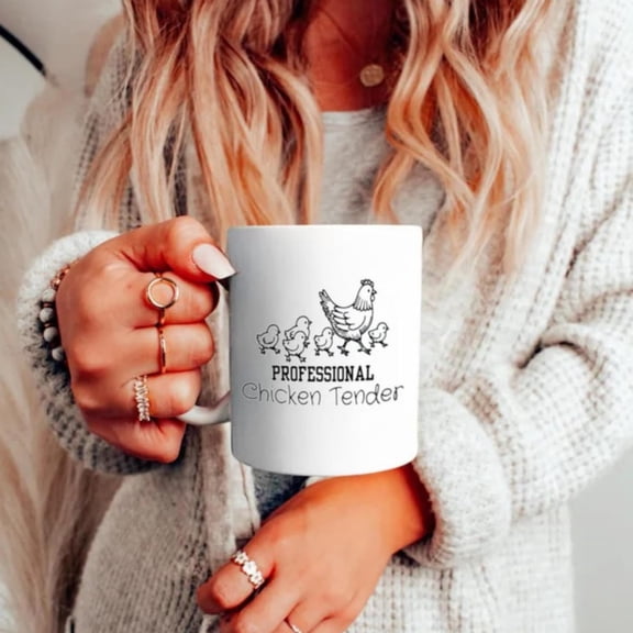 Professional Chicken Tender Mug Funny Poultry Farmer Gift