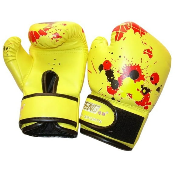 Professional Children Boxing Gloves PU1eatherFighting Gloves Punching Bag Kickboxing Gloves for Kids Child Training
