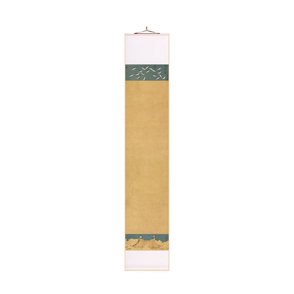 Hytrove Professional Light Brown Chinese Calligraphy Xuan Paper Scroll for Painting and Wall Decoration