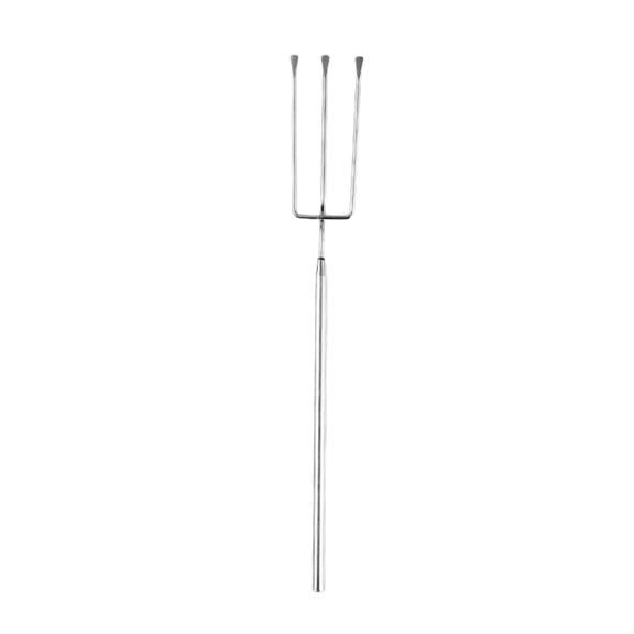 Professional Chocolate Dipping Tools,Stainless Steel Candy Dipping Tools,Fondue Forks with Slotted Spoon,Candy Making Tool Baking Supplies for Candy Making,Truffles,Cake Decorating (Three-prong Fork)