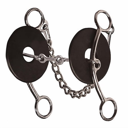 Professional Choice Brittany Pozzi Three Piece Smooth Snaffle Horse Mouth Bit