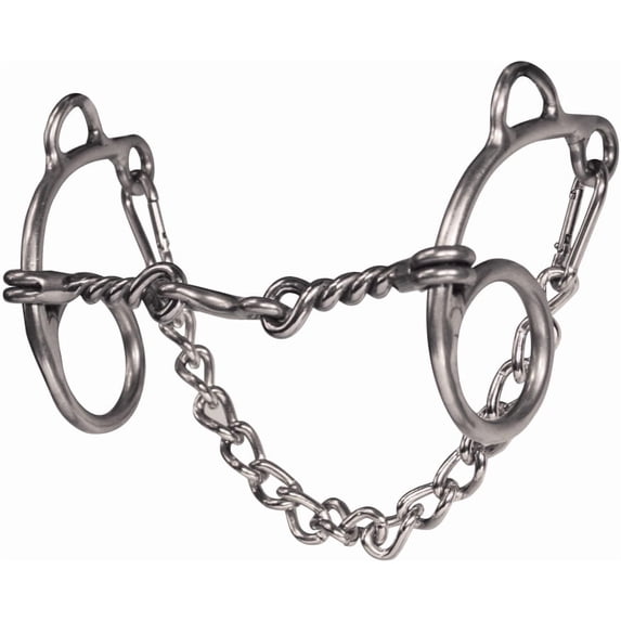 Professional's Choice Equisential Route 66 Dogbone Horse Bit - Sweet Iron