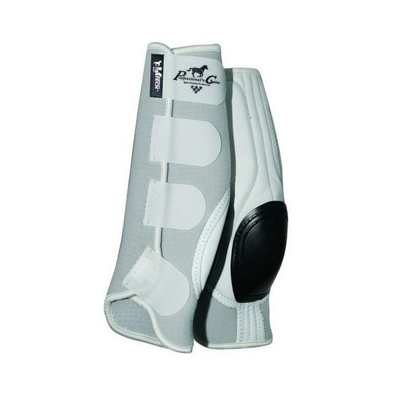Professional Choice Tack Standard Ventech Slide Tec Skid Horse Leg Boots White