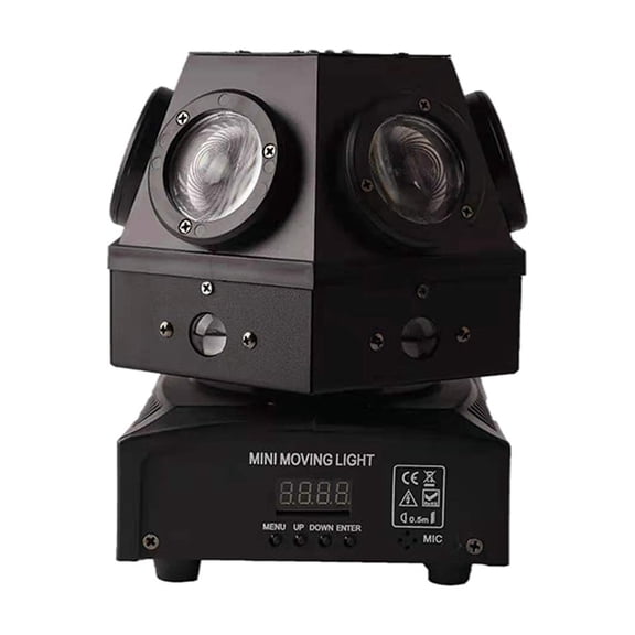 Professional Christmas Stage Lights Beam DJ Disco LED Strobe Party Light DMX512 Sound Music Projector For Home Club ,Stage Lighting Use